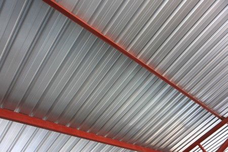 Sheet metal roofing